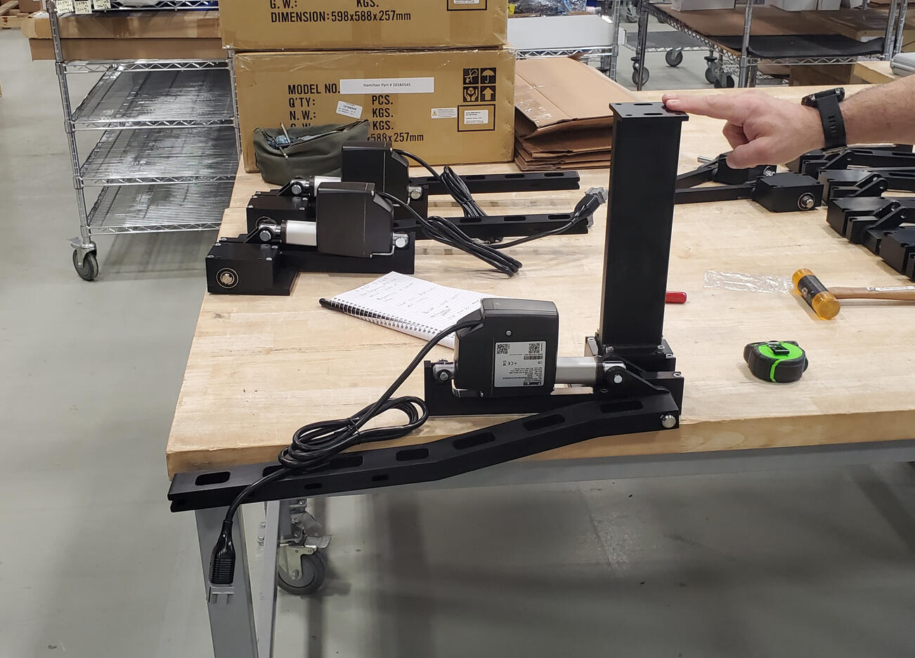 Picture from first build